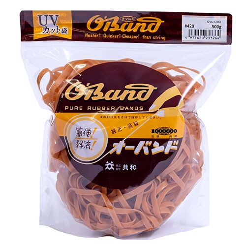 共和　オーバンド　＃４２０　内径１０１．５ｍｍ　５００ｇ入　透明袋　ＧＮＡ－Ｎ－００８　１袋1
