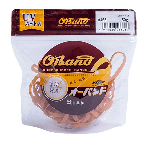 共和　オーバンド　＃４６５　内径１１４．５ｍｍ　５０ｇ入　透明袋　ＧＰＡ－Ｎ－０１３　１袋1