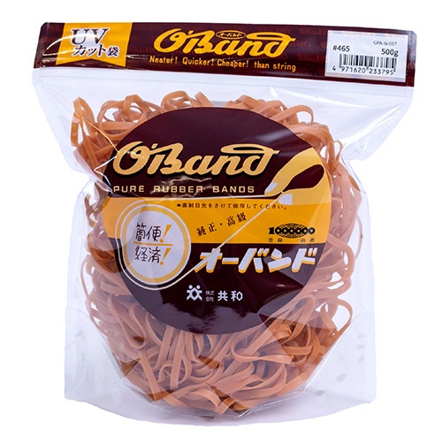 共和　オーバンド　＃４６５　内径１１４．５ｍｍ　５００ｇ入　透明袋　ＧＰＡ－Ｎ－００７　１袋1