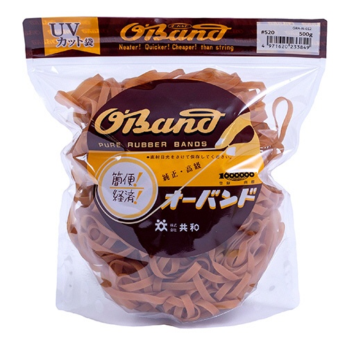 共和　オーバンド　＃５２０　内径１２７ｍｍ　５００ｇ入　透明袋　ＧＲＡ－Ｎ－０１２　１袋1