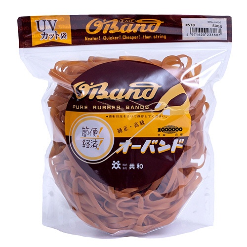 共和　オーバンド　＃５７０　内径１４０ｍｍ　５００ｇ入　透明袋　ＧＲＡ－Ｎ－０１６　１袋1