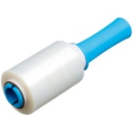 クラフトマン　ミニストレッチフィルム　ハンディ付　青　０．０１２ｍｍ×１００ｍｍ×２００ｍ