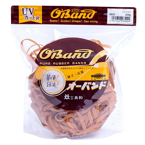 共和　オーバンド　＃６２０　内径１５２ｍｍ　５００ｇ入　透明袋　ＧＳＡ－Ｎ－００８　１袋1