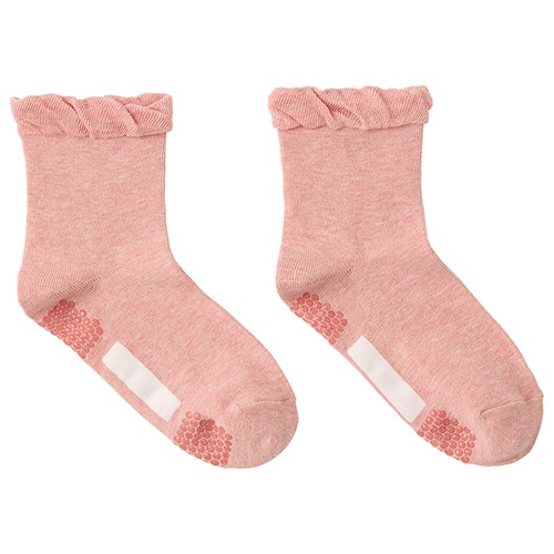 グンゼ　快適工房　ソックス（ゴムなし）　モクピンク　２２－２４ｃｍ　ＧＱＶ５５３－６０６－２３　１足1