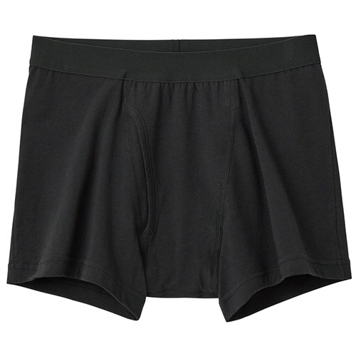 グンゼ　快適工房　ボクサーパンツ（前あき）　ブラック　Ｍ　ＫＱＡ０８０－９７－Ｍ　１枚1