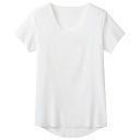 グンゼ　ＹＧ　ＣＵＴ　ＯＦＦ（きりっぱなし）　クルーネックＴシャツ　ホワイト　ＬＬ　ＹＮ１５１３－０３－ＬＬ　１着