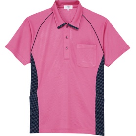 トンボ　ニットシャツ　モイステックスドットニット　アマンドピンク　Ｓサイズ　ＣＲ１１３－１３－Ｓ　１着