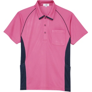 トンボ　ニットシャツ　モイステックスドットニット　アマンドピンク　Ｓサイズ　ＣＲ１１３－１３－Ｓ　１着1