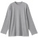 ケアファッション　ストレッチＴシャツ　紳士用　グレー　Ｌサイズ　８２１３３８－０２　１着1