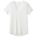 グンゼ　ＹＧ　ＣＵＴ　ＯＦＦ（きりっぱなし）　ＶネックＴシャツ　ホワイト　ＹＮ２５１５