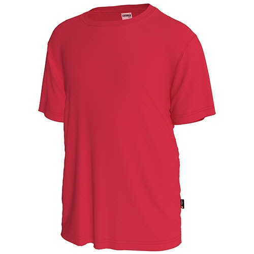 ボンマックス　４．３オンスドライＴシャツ（ポリジン加工）　メッシュ　レッド　１３０サイズ　ＭＳ１１５４－３－１３０　１着1