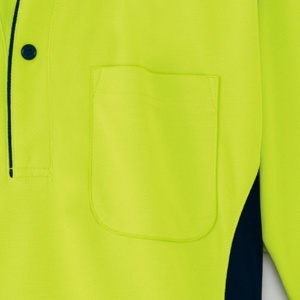 アイトス　サイドポケット半袖ポロシャツ（男女兼用）　ダンボールニット　シルバーグレー　Ｓサイズ　ＡＺ－７６７９－００３－Ｓ　１着4