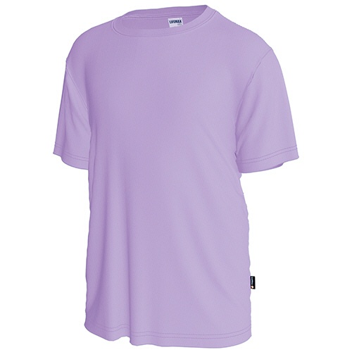 ボンマックス　４．３オンスドライＴシャツ（ポリジン加工）　メッシュ　ライトパープル　１３０サイズ　ＭＳ１１５４－３３－１３０　１着1