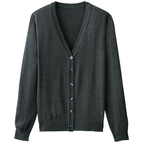 アンジョア　カーディガン　ニット　グレー　１３号　３２１０－８－１３　１着1