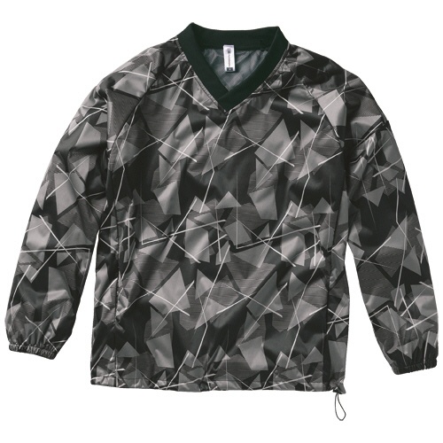 クロダルマ　防風ストレッチピステ　ニット（ＴＰＵラミネート）／総裏メッシュ　迷彩ブラック　４Ｌサイズ　３２６８８－４９０－４Ｌ　１着1