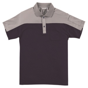 アルトコーポレーション　半袖ポロシャツ　ネイビー×シルバーグレー　ＥＬサイズ　ＣＬ８８８－３４－ＥＬ　１着1