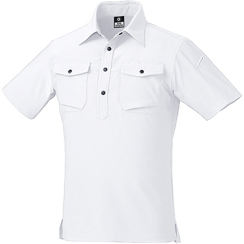 Resurrection 半袖ポロシャツ ホワイト POLO SHIRTS - Resurrection レザレクション オフィシャルサイト
