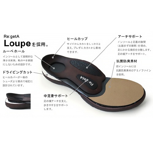 リゲッタ　ワークモカシューズ　ブラック　Ｓサイズ　ＲＷ－１００８－０２６－Ｓ　１足2