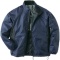 クロダルマ　軽防寒ジャケット　ネイビー　Ｌサイズ　５４３７１－１１－Ｌ　１着