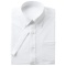 チクマ　半袖シャツ（ボタンダウン）　ドットニット　ホワイト　Ｍサイズ　ＳＦ３４２２－１－Ｍ　１着