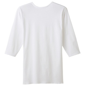 グンゼ　快適工房　７分袖前開き釦付シャツ　婦人　ホワイト　Ｍ　ＫＱ５０３４－Ｗ－Ｍ　１着2