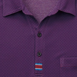 トンボ　ニットシャツ　モイステックスドットニット　インクブルー　Ｌサイズ　ＣＲ２１４－７６－Ｌ　１着2