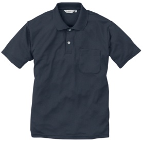 アルトコーポレーション　半袖ポロシャツ（ポケット付）　チャコールグレー　ＳＳサイズ　ＣＬ５５５－２２－ＳＳ　１着