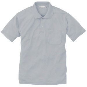 アルトコーポレーション　半袖ポロシャツ（ポケット付）　シルバーグレー　Ｓサイズ　ＣＬ５５５－２３－Ｓ　１着1
