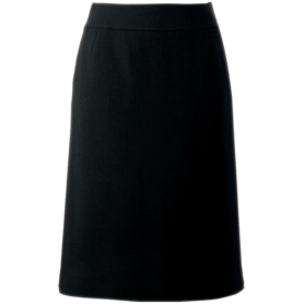 セロリー　魅せスカート（ゆったりキレイ）　ドライジョーゼット　ブラック　５号　Ｓ－１５７４０－５　１着