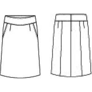 セロリー　魅せスカート（ゆったりキレイ）　ドライジョーゼット　ブラック　５号　Ｓ－１５７４０－５　１着2