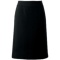 セロリー　魅せスカート（ゆったりキレイ）　ドライジョーゼット　ブラック　７号　Ｓ－１５７４０－７　１着