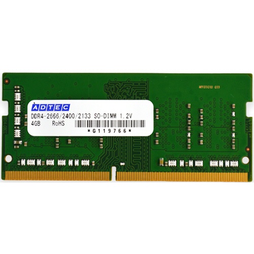 アドテック　ＤＤＲ４　３２００ＭＨｚ　２６０Ｐｉｎ　ＳＯ－ＤＩＭＭ　１６ＧＢ×２枚組　ＡＤＳ３２００Ｎ－１６ＧＷ　１箱1
