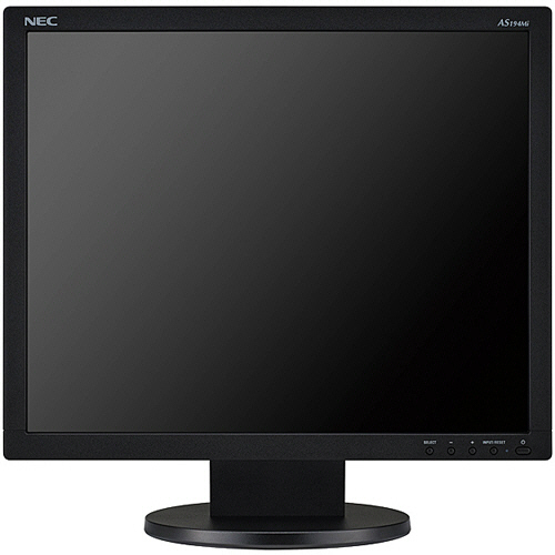 たのめーる】NEC 19型液晶ディスプレイ 黒 LCD-AS194MI-BK 1台の通販