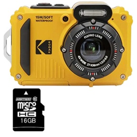 防水・防塵デジタルカメラ　ＰＩＸＰＲＯ　ＷＰＺ２　＋　１６ＧＢ　ｍｉｃｒｏＳＤＨＣメモリカード　１セット