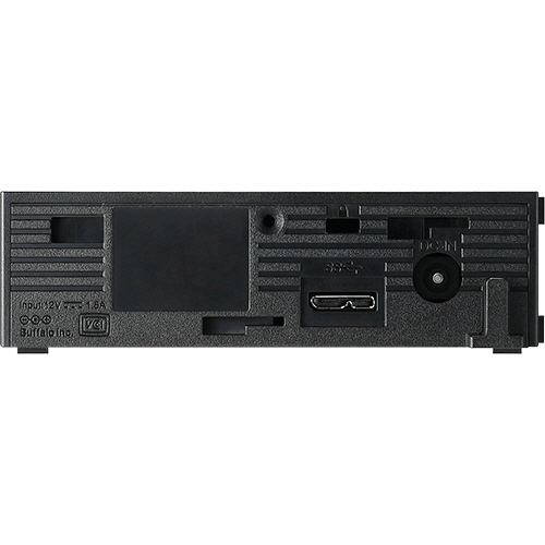 BUFFALO HD-LE1U3-BB BLACK  外付けハードディスク