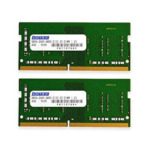 アドテック　ＤＤＲ４－３２００　２６０ｐｉｎ　ＳＯ－ＤＩＭＭ　１６ＧＢ×２枚組　省電力　ＡＤＳ３２００Ｎ－Ｈ１６ＧＷ　１箱1