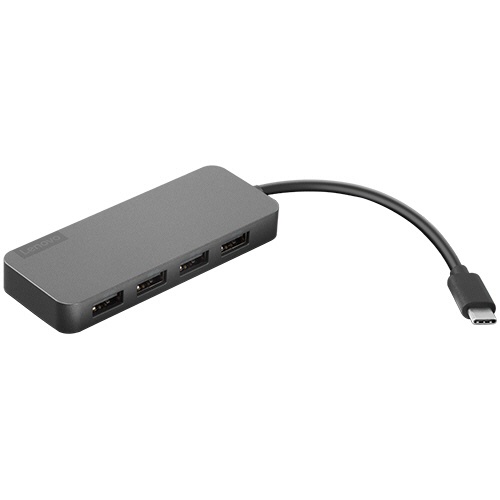 レノボ　ＵＳＢ　Ｔｙｐｅ－Ｃ　－　ＵＳＢ　Ｔｙｐｅ－Ａ　ハブ（ＵＳＢ　Ｔｙｐｅ－Ａ　４ポート搭載）　４Ｘ９０Ｘ２１４２７　１個1