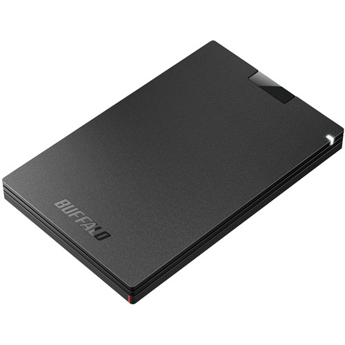 バッファロー　ＵＳＢ３．２（Ｇｅｎ１）　ポータブルＳＳＤ　５００ＧＢ　ブラック　ＳＳＤ－ＰＧ５００Ｕ３－ＢＣ　１台1