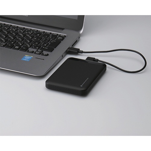 エレコム　セキュリティ対策用外付けポータブルＳＳＤ　４８０ＧＢ　ブラック　ＥＳＤ－ＰＬ０４８０ＧＭ　１台2