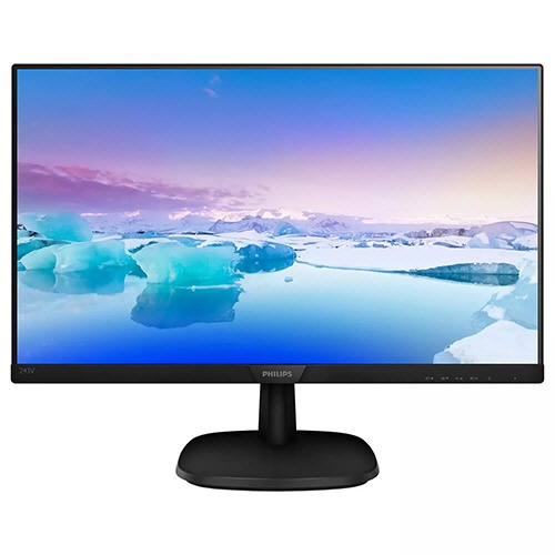 フィリップス　２３．８型ワイド液晶ディスプレイ　スピーカー付　ブラック　ＩＰＳパネル　５年保証　２４３Ｖ７ＱＪＡＢ／１１　１台1