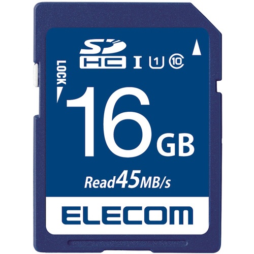 エレコム　データ復旧ＳＤＨＣカード（ＵＨＳ－Ｉ　Ｕ１）　１６ＧＢ　ＭＦ－ＦＳ０１６ＧＵ１１Ｒ　１枚1