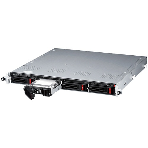 バッファロー　ＴｅｒａＳｔａｔｉｏｎ　ＮＡＳ専用ＨＤＤ搭載　法人向けＮＡＳ　ラックマウント　４ドライブ　１２ＴＢ　ＴＳ３４２０ＲＮ１２０４　１台3