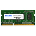 アドテック　ＤＯＳ／Ｖ用　ＤＤＲ３－１６００　ＳＯ－ＤＩＭＭ　４ＧＢ　ＡＤＳ１２８００Ｎ－４Ｇ　１枚