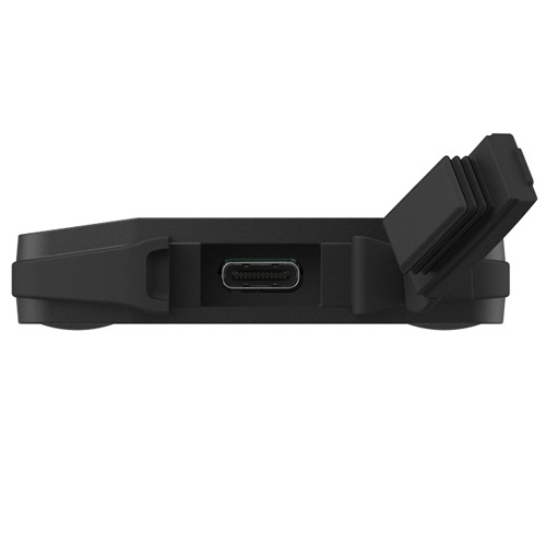 バッファロー　ＭｉｎｉＳｔａｔｉｏｎ　ＵＳＢ３．２（Ｇｅｎ２）　ポータブルＳＳＤ　ＴｙｐｅＡ＆Ｃ　５００ＧＢ　ブラック　ＳＳＤ－ＰＨＰ５００Ｕ３－ＢＡ　１台2