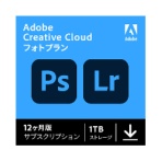 アドビ　Ｃｒｅａｔｉｖｅ　Ｃｌｏｕｄ　フォトプラン　１ＴＢストレージ付き　ダウンロード版　１本