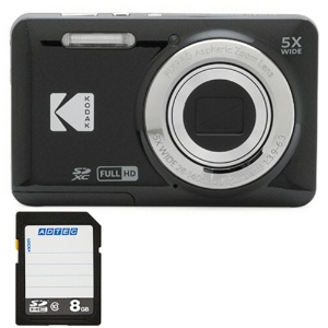 コンパクトデジタルカメラ　ＰＩＸＰＲＯ　ブラック　ＦＺ５５ＢＫ２Ａ　＋　８ＧＢ　ＳＤＨＣメモリカード　１セット1