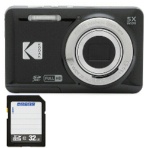 コンパクトデジタルカメラ　ＰＩＸＰＲＯ　ブラック　ＦＺ５５ＢＫ２Ａ　＋　３２ＧＢ　ＳＤＨＣメモリカード　１セット