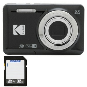 コンパクトデジタルカメラ　ＰＩＸＰＲＯ　ブラック　ＦＺ５５ＢＫ２Ａ　＋　３２ＧＢ　ＳＤＨＣメモリカード　１セット1