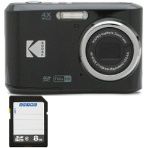 コンパクトデジタルカメラ　ＰＩＸＰＲＯ　ブラック　ＦＺ４５ＢＫ２Ａ　＋　８ＧＢ　ＳＤＨＣメモリカード　１セット