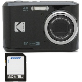 コンパクトデジタルカメラ　ＰＩＸＰＲＯ　ブラック　ＦＺ４５ＢＫ２Ａ　＋　１６ＧＢ　ＳＤＨＣメモリカード　１セット